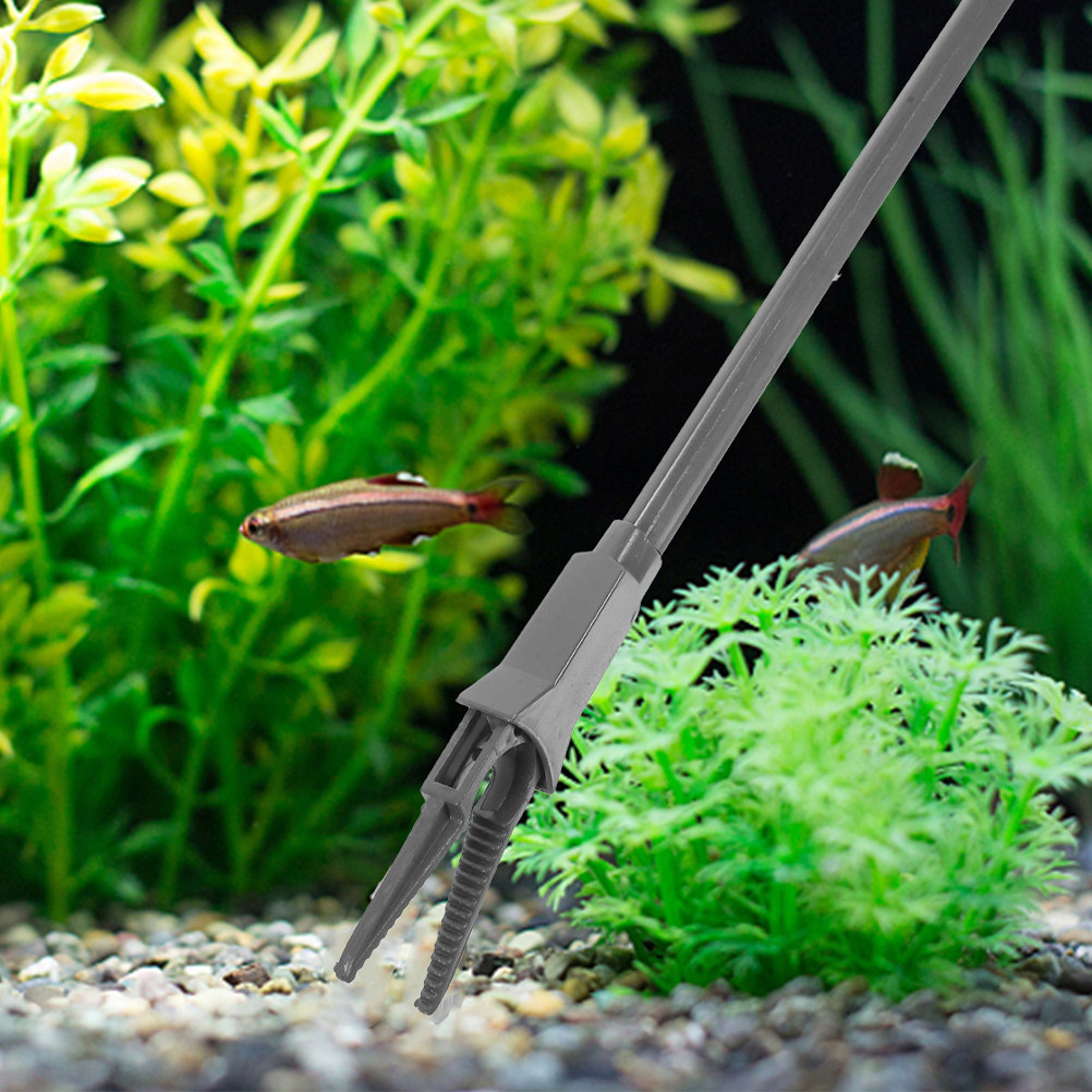 Planted Aquarium Maintenance - 2Pcs Plastic Aquatic Weed Tweezer Fish