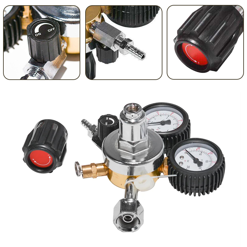 CO2 Gas Bottle Regulator Carbo - Co2 Regulator Dual Stage review and price