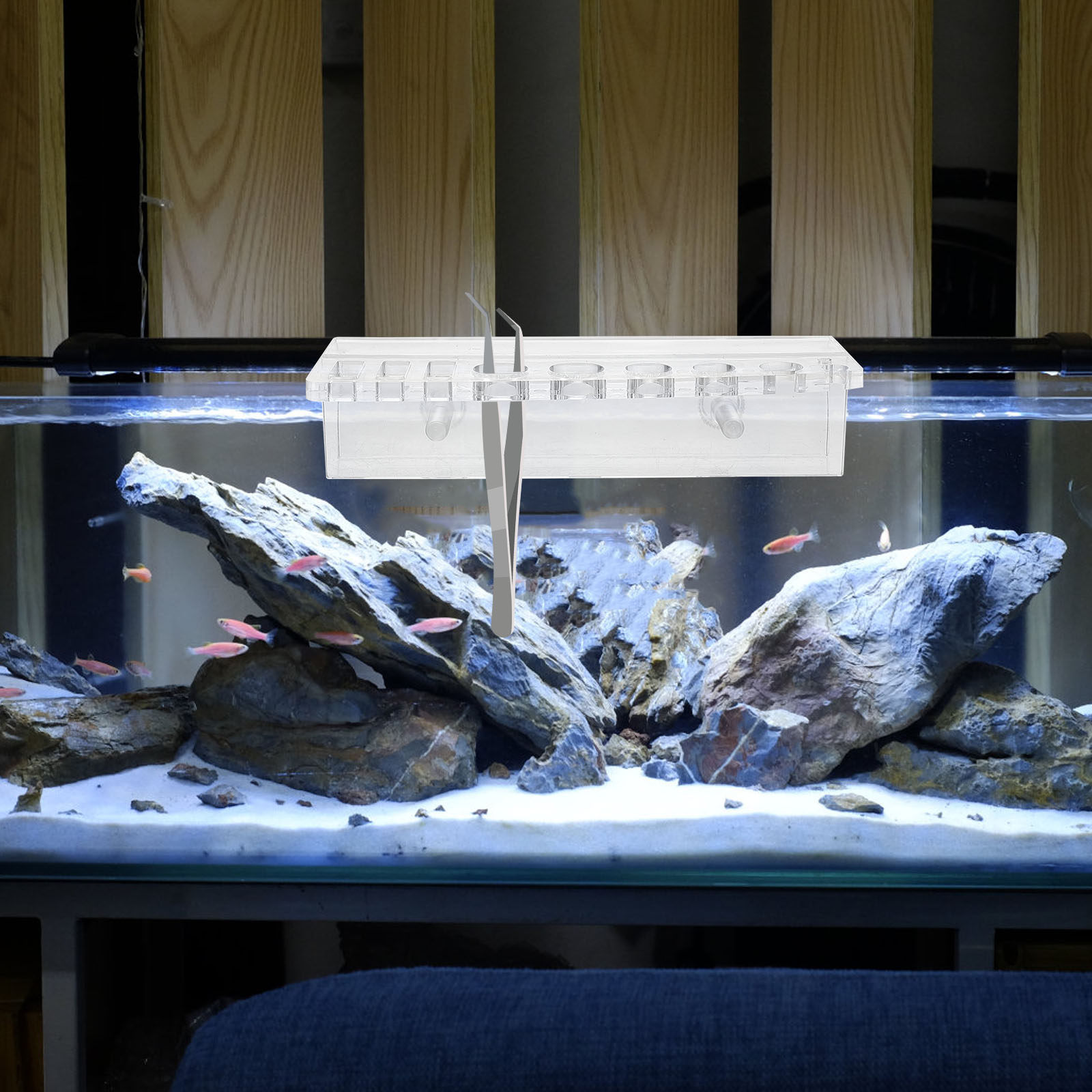 Aquarium Tool Holder Acrylic F - Planted Aquarium Maintenance review and price