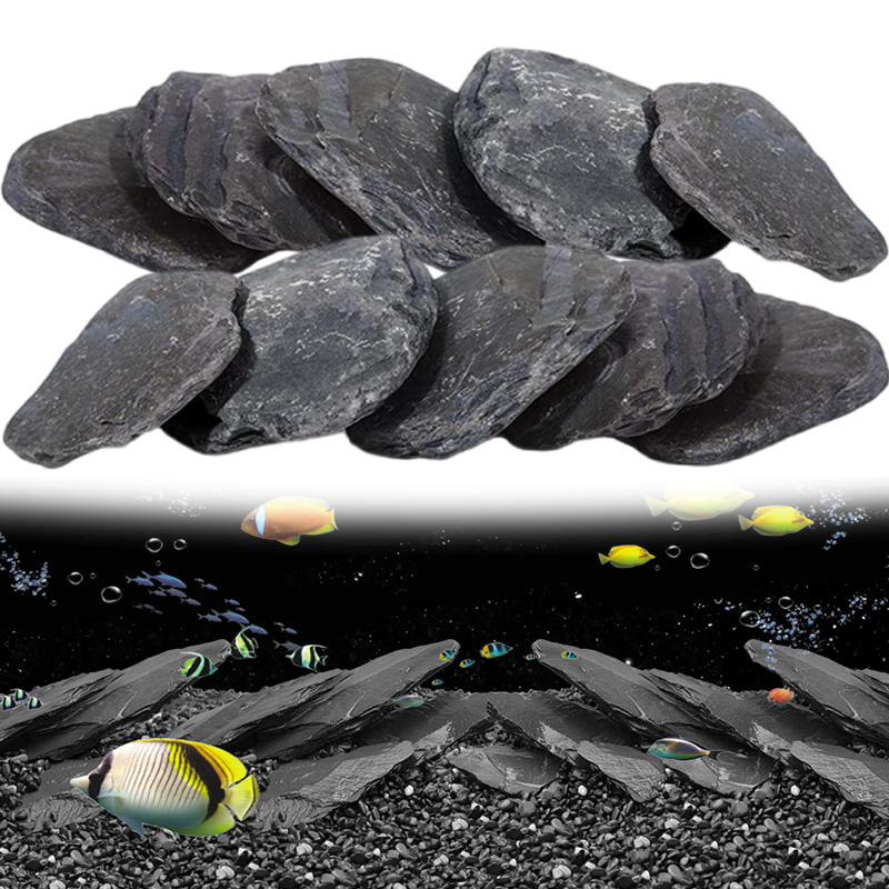 500g/1000g Aquarium Slate Chip - Planted Aquarium Hardscape review and price