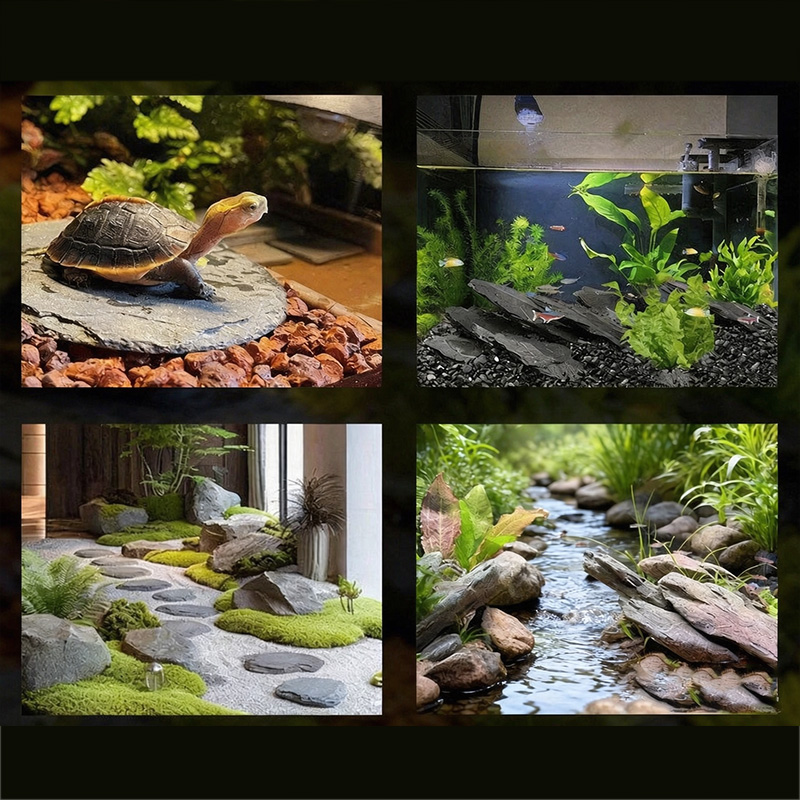 500g/1000g Aquarium Slate Chip - Planted Aquarium Hardscape review and price