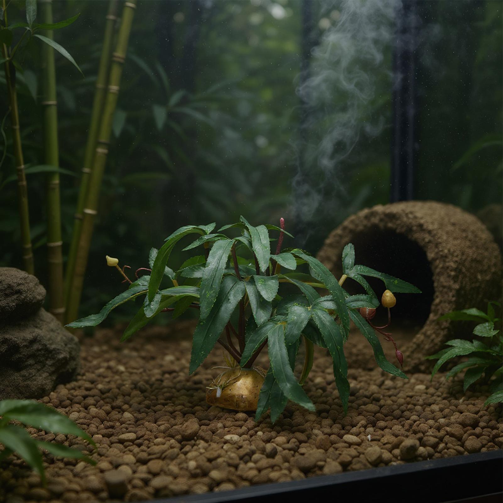 Fake Reptile Plants Snake Tank - Aquarium Planted Tank review and price