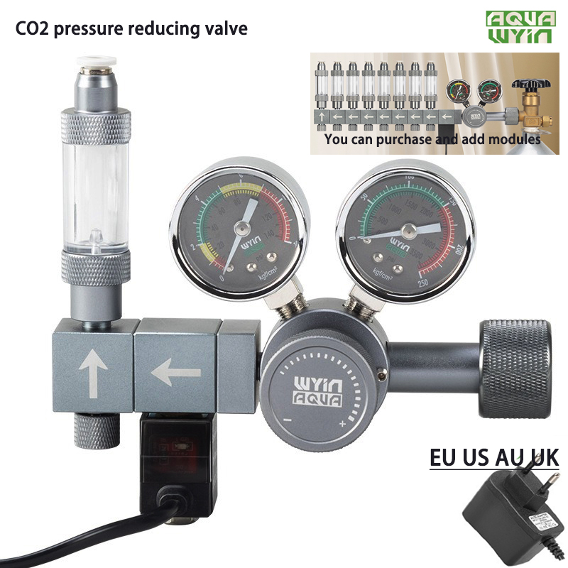 Aquarium DIY Co2 regulator dua - Co2 Regulator Dual Stage review and price