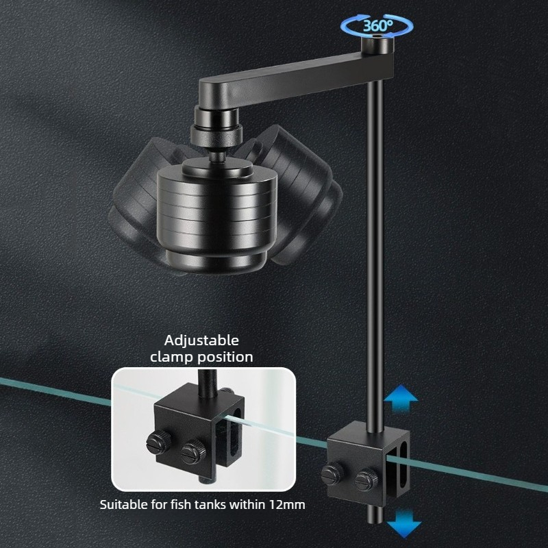 Fish Tank Light LED 3 Colors W - Aquarium Plant Iron review and price