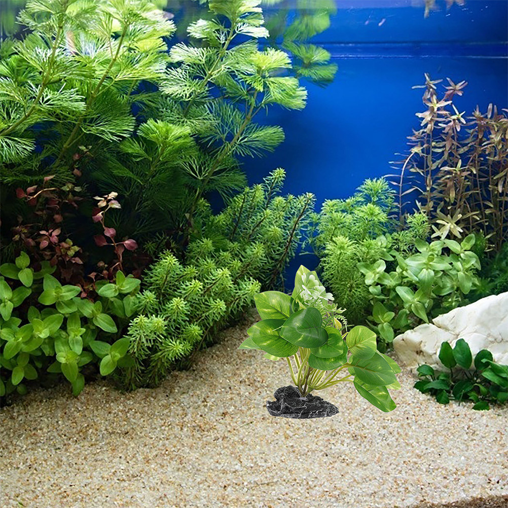 2pcs Fake Plants for Fish Tank - Planted Aquarium Maintenance review and price