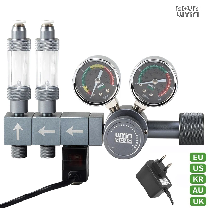 Aquarium CO2 Pressure Reducing - Co2 Regulator Dual Stage review and price