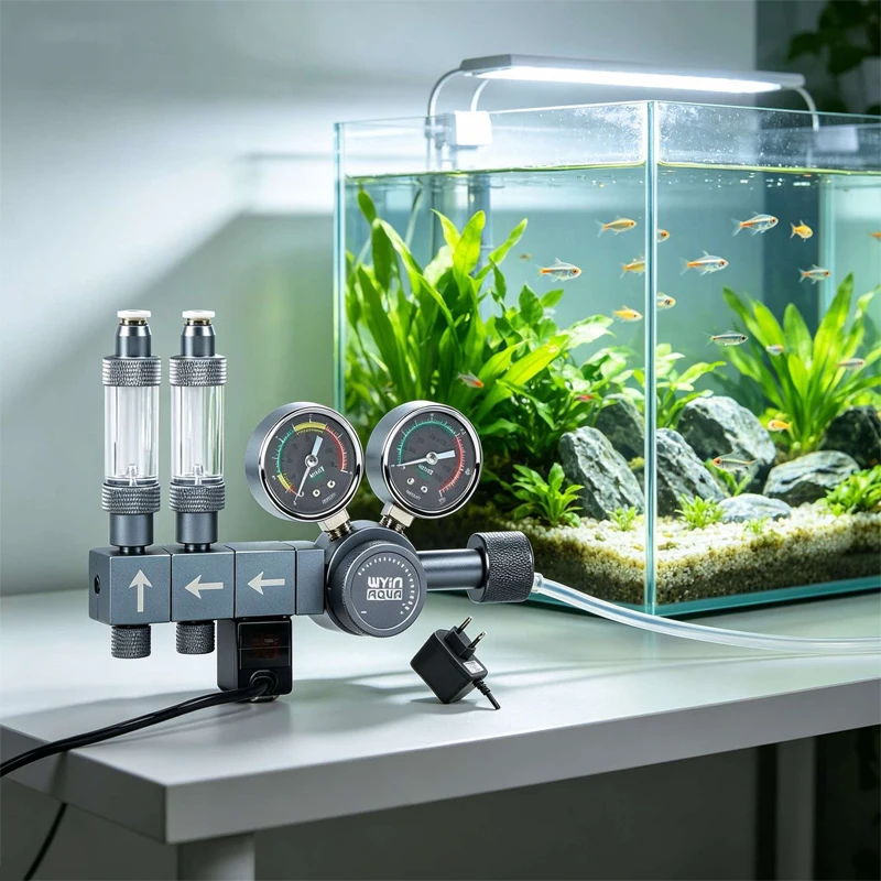 Aquarium CO2 Pressure Reducing - Co2 Regulator Dual Stage review and price