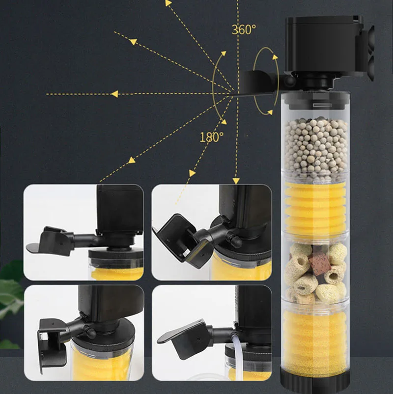 220V 50Hz Silent Filter for Aq - Aquarium Plant Iron review and price