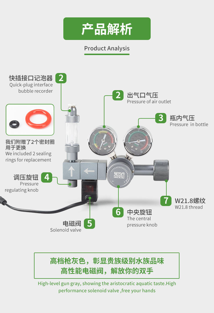 Aquarium CO2 Regulator Dual Me - Co2 Regulator Dual Stage review and price