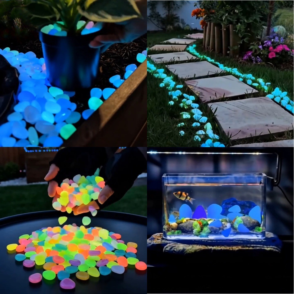 Colorful Glow In The Dark Lumi - Aquarium Planted Tank review and price