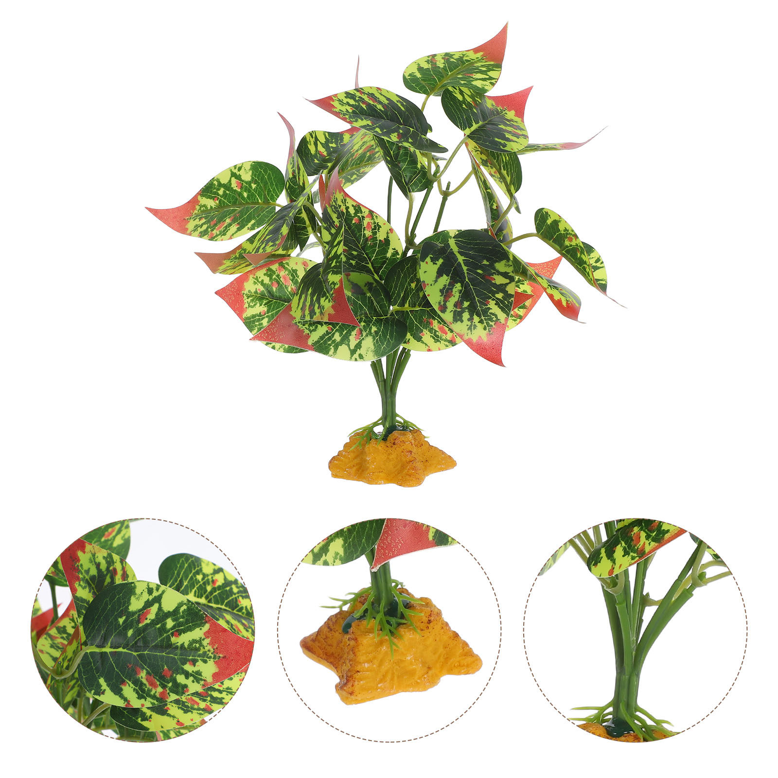 Lifelike ABS Artificial Plants - Aquarium Planted Tank review and price