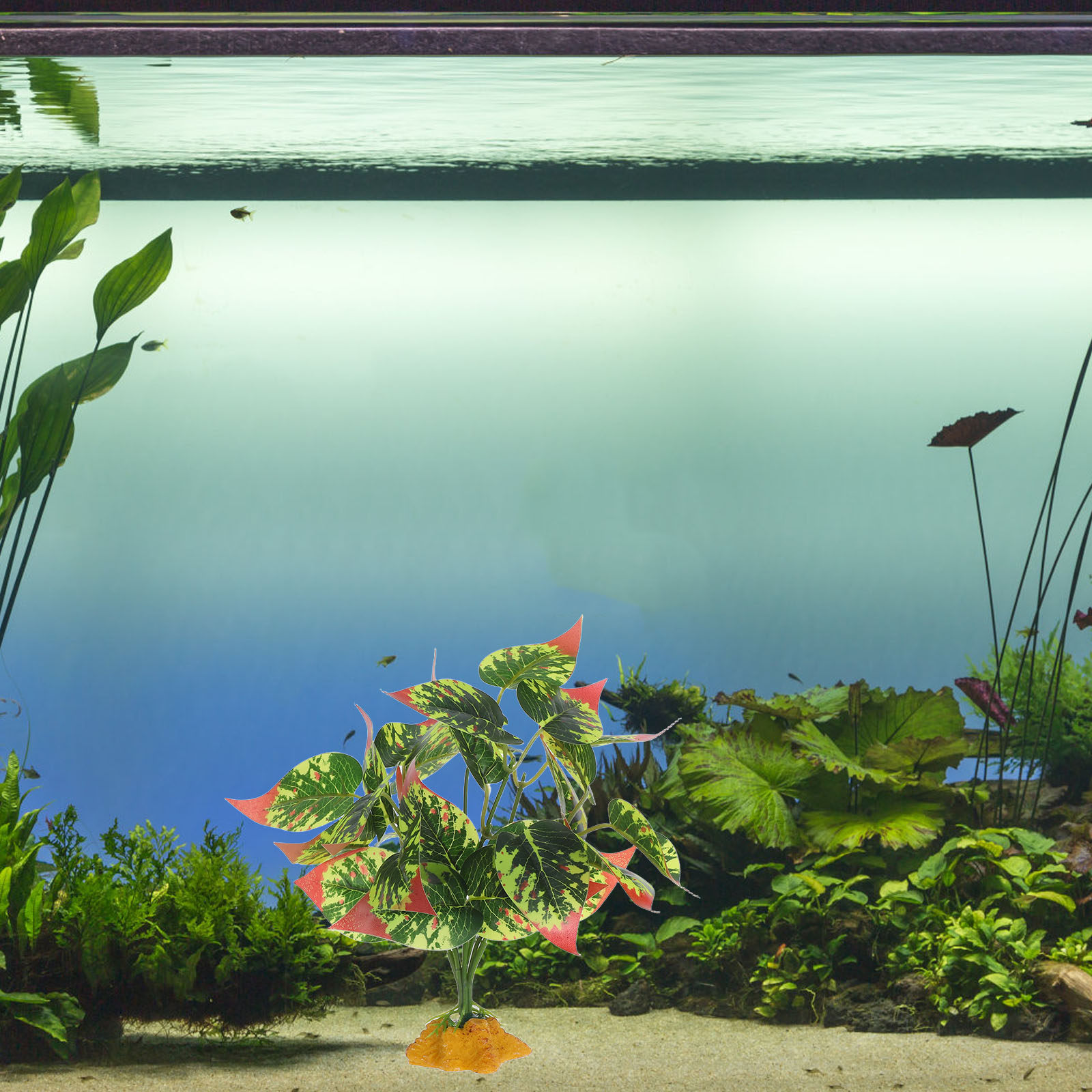 Lifelike ABS Artificial Plants - Aquarium Planted Tank review and price