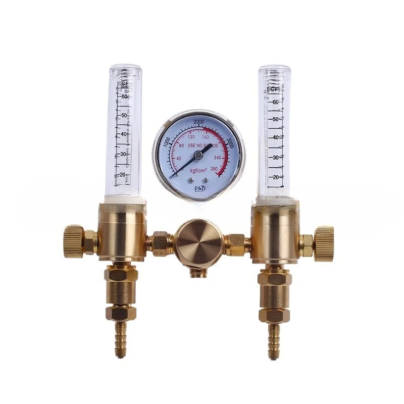 Dual Stage Argon CO2 Flowmeter - Co2 Regulator Dual Stage review and price