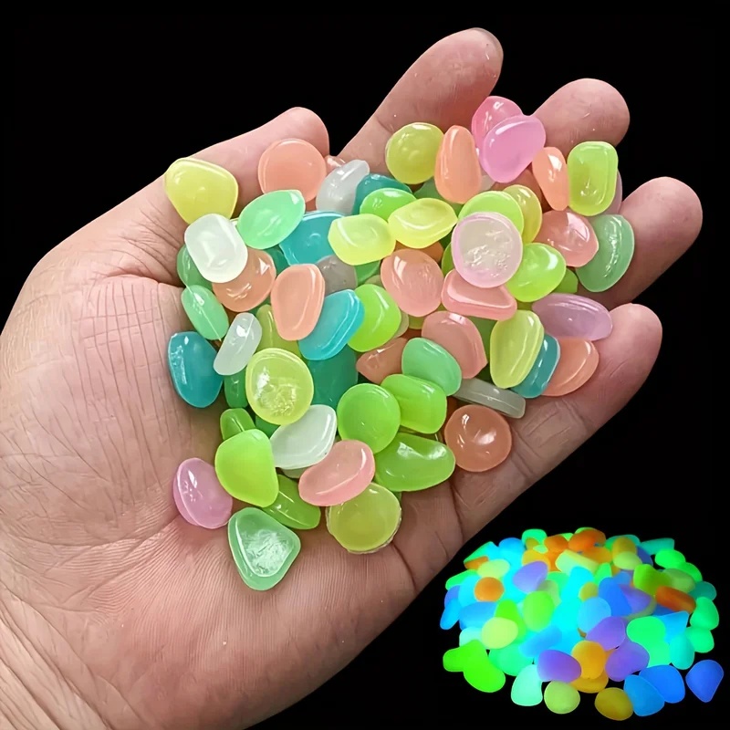 50-200pcs Glow in The Dark Peb - Aquarium Plant Growth review and price