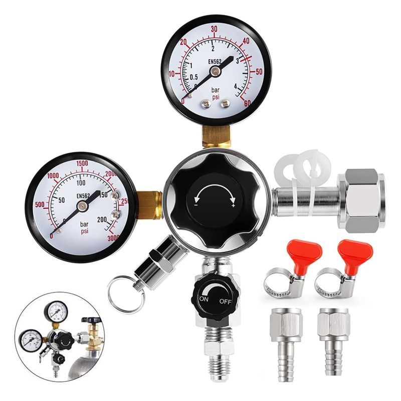 A02M-CGA-320 Keg Regulator,Dua - Co2 Regulator Dual Stage review and price