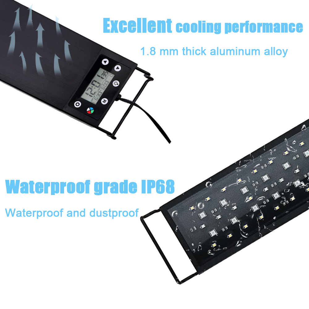 30-60cm Fish Tank 24/7 Full Sp - Aquarium Plant Growth review and price