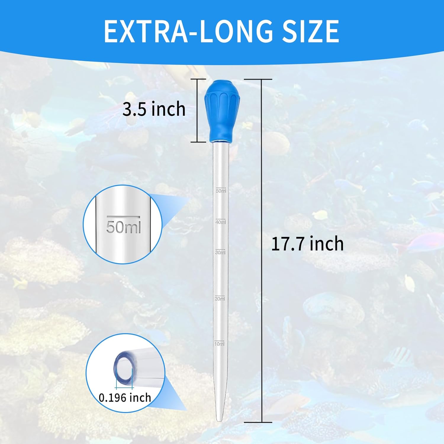 Long Pipette for Fish Tank Cor - Aquarium Plant Nutrients review and price