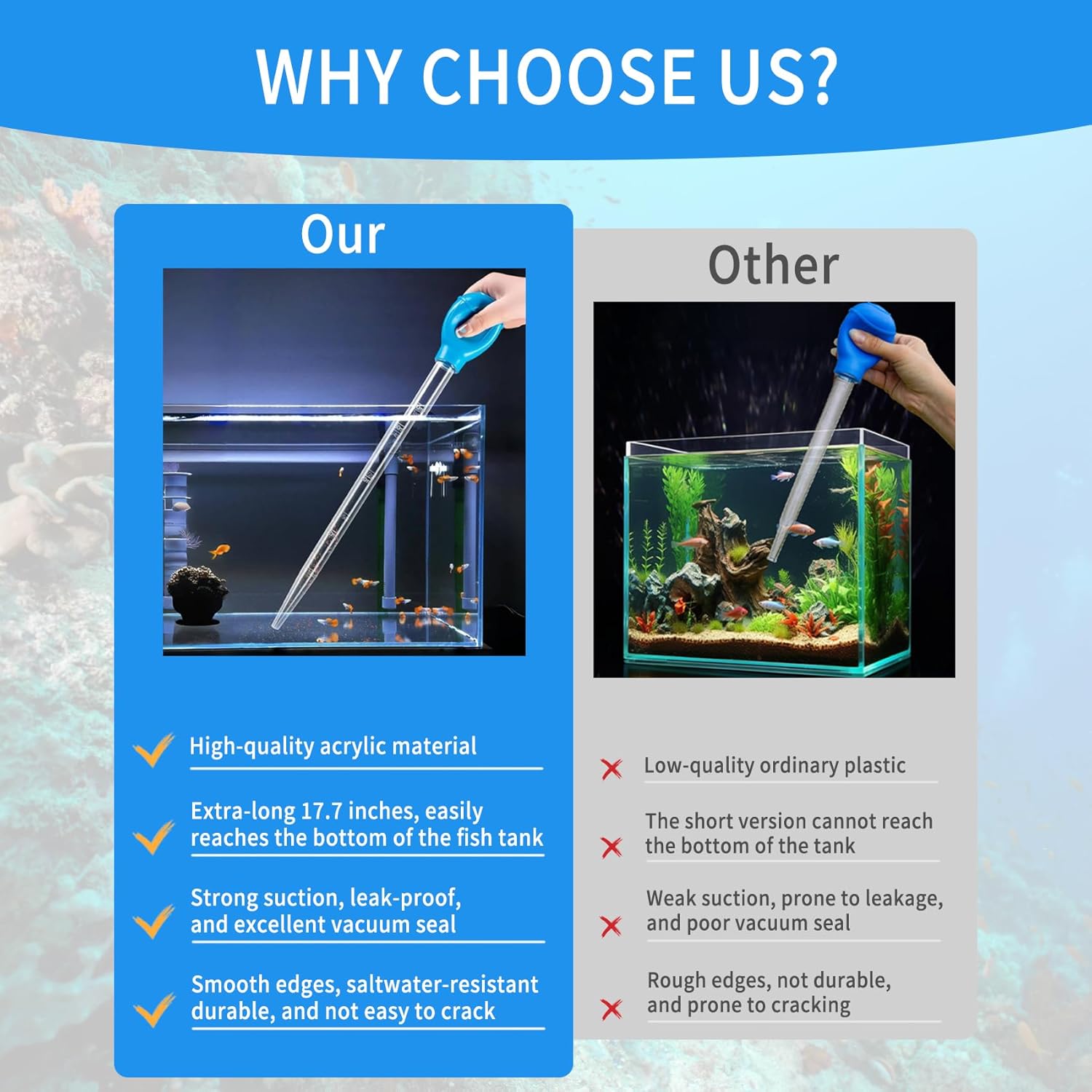 Long Pipette for Fish Tank Cor - Aquarium Plant Nutrients review and price