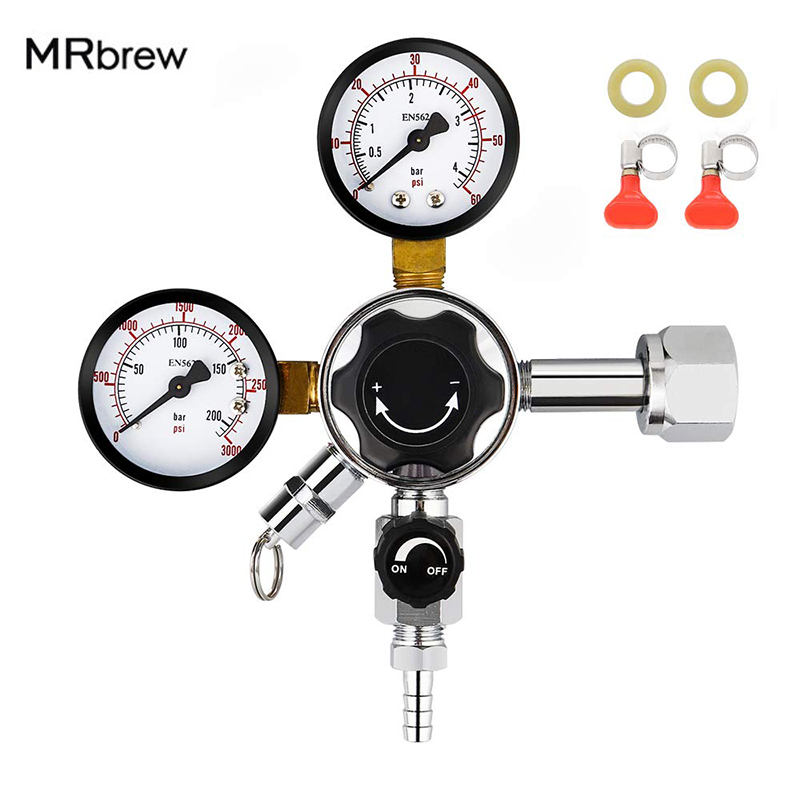 Dual Gauge CO2 Draft Beer Regu - Co2 Regulator Dual Stage review and price